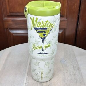 Hydrapeak Nomad Tumbler Martini Social Club Travel Cup Flip Straw Gift Tiktok